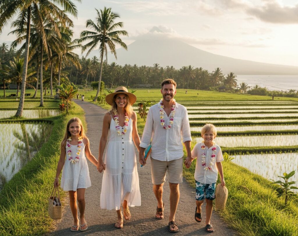 Prix voyage à Bali en famille
