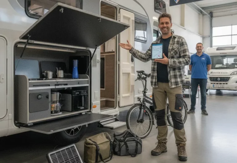 Équipement camping car : notre guide complet des accessoires indispensables